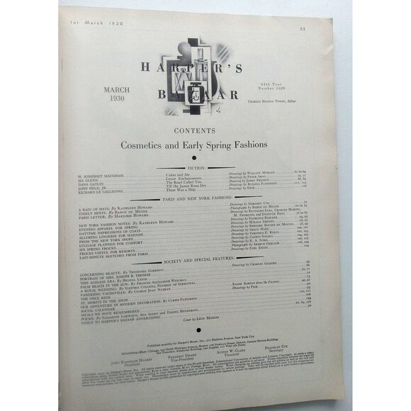 Harpers Bazaar Magazine March 1930 - Picture 11 of 13